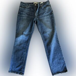 Levi's Dark Blue Straight Jeans